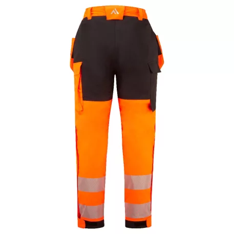 Portwest PW3 Modaflame Hi-Vis lángálló holster téli nadrág (narancs 3XL)