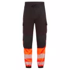 Portwest PW3 Modaflame Hi-Vis Orange Class 1 lángálló jogger nadrág (fekete/narancs 3XL)