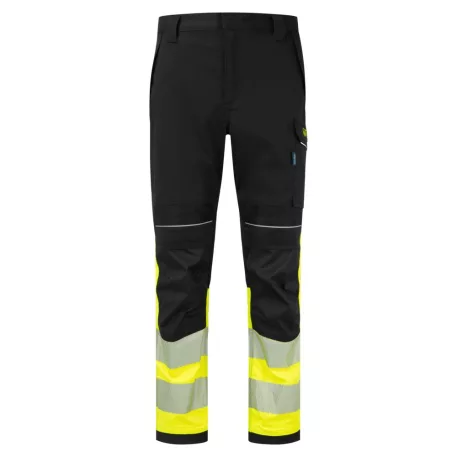Portwest PW3 Modaflame Hi-Vis Class 1 lángálló nadrág (sárga/fekete 46/3XL)