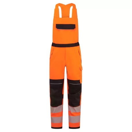Portwest PW3 Modaflame Multi-norm lángálló kantáros nadrág (narancs/fekete M)