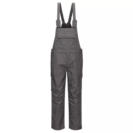Portwest Bizflame Industry lángálló kantáros nadrág (szürke XL)