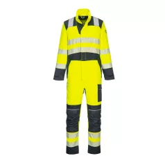 Portwest PW3 FR Hi-Vis overál (sárga/tengerészkék XL)
