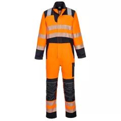   Portwest PW3 Modaflame lángálló overál (narancs/tengerészkék XL)