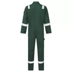 Portwest Lángálló, antisztatikus overál (Zöld, XL)