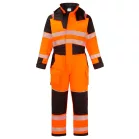 Portwest PW3 Modaflame Hi-Vis lángálló téli overál (narancs/fekete L)