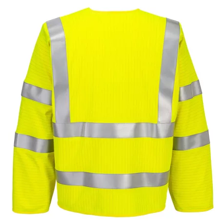 Portwest Bizflame Hi-Vis lángálló cipzáras mellény (S/M)