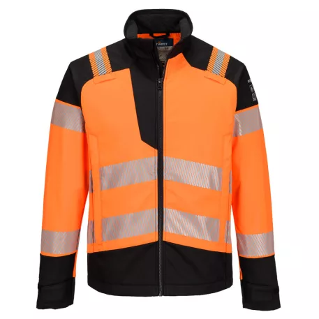 Portwest PW3 Modaflame Hi-Vis Multi-norm lángálló dzseki (narancs/fekete L)