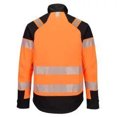   Portwest PW3 Modaflame Hi-Vis Multi-norm lángálló dzseki (narancs/fekete XL)