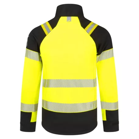 Portwest PW3 Modaflame Hi-Vis Multi-norm lángálló dzseki (sárga/fekete M)