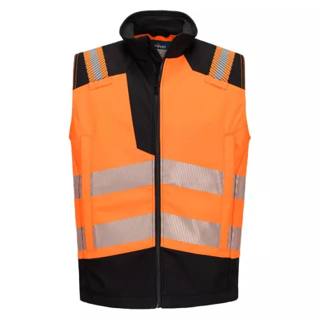 Portwest PW3 Modaflame Hi-Vis lángálló mellény (narancs/fekete 3XL)