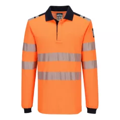   Portwest PW3 Modaflame lángálló pólóing (narancs/tengerészkék XL)