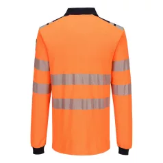   Portwest PW3 Modaflame lángálló pólóing (narancs/tengerészkék XL)