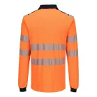 Portwest PW3 Modaflame lángálló pólóing (narancs/tengerészkék 2XL)