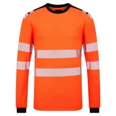   Portwest PW3 Modaflame lángálló póló (narancs/fekete XL)