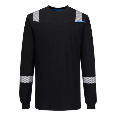 Portwest WX3 Modaflame Knit póló (Fekete XL)