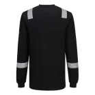 Portwest WX3 Modaflame Knit póló (Fekete 3XL)