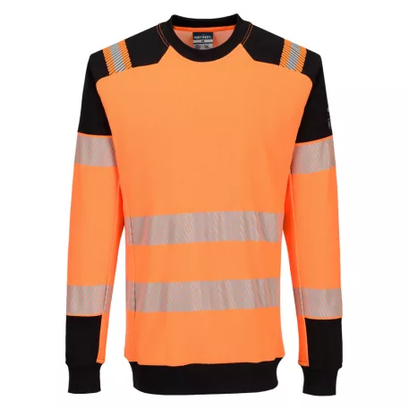 Portwest PW3 Modaflame Knit Hi-Vis lángálló pulóver (narancs/fekete 3XL)