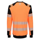 Portwest PW3 Modaflame Knit Hi-Vis lángálló pulóver (narancs/fekete 3XL)