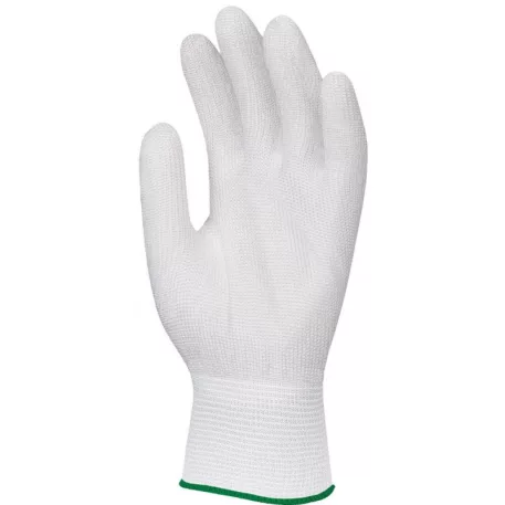 Vékony Fehér Poliészter Védőkesztyű mártás nélkül (11/XXL)