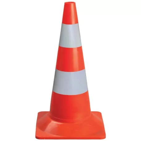 Közúti Jelzőbója Piros/Fehér 30 cm