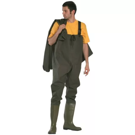 Védőnadrág + Csizma, Saválló (48)