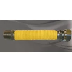 Gázflexi Inox Kihúzható kb 750-1500 mm