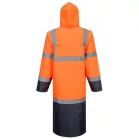Portwest Hi-Vis esőkabát (122 cm) (narancssárga/tengerészkék 3XL)