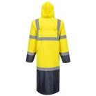 Portwest Hi-Vis esőkabát (122 cm) (sárga/tengerészkék 5XL)
