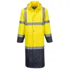 Portwest Hi-Vis esőkabát (122 cm) (sárga/tengerészkék 6XL)