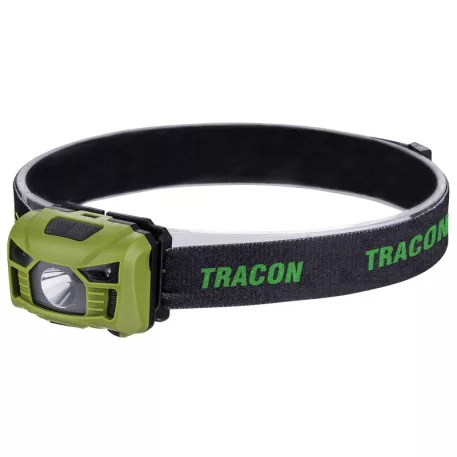 Fejlámpa Akkumulátoros, Mozgásérzékelős Kapcsolással 3W 120 lm 5H 3,7V Tracon