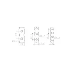 Hiltiszalag 6/0,7 mm 10 m
