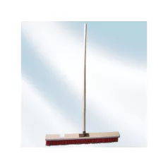 Járdaseprű 80 cm Műanyag Fa Nyéllel