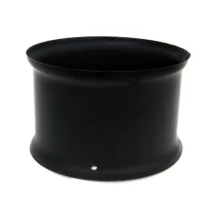 Kályhacső Fekete 150-es Falhüvely