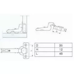 KIVETŐPÁNT RÁZÁR.CSAV.N.FORSI/2DB