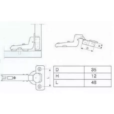 KIVETŐPÁNT RÁZÁR.CSAV.N.FORSI/2DB