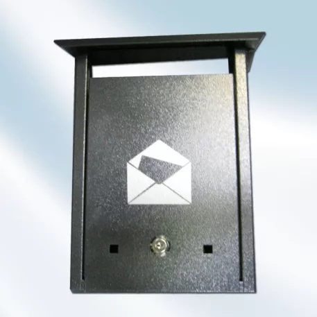 Postaláda Kültéri Álló Zárható Antik Szürke Klasszik