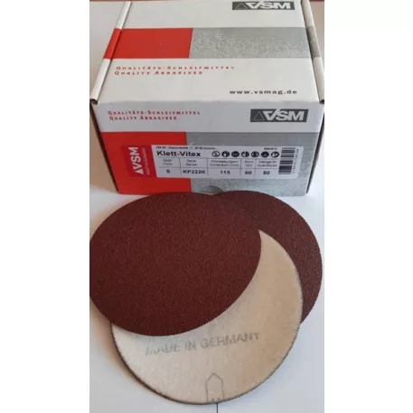 Rotasmirg Tépőzáras Fa-Fém 125 P 60/50 db 