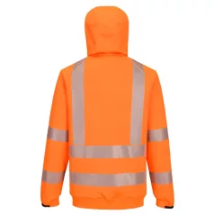   Portwest KX3 Sport Hi-Vis cipzáras pulóver (narancssárga XL)
