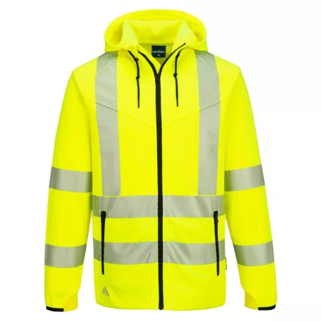 Portwest KX3 Sport Hi-Vis cipzáras pulóver (L)