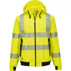 Portwest KX3 Sport Hi-Vis bomber esődzseki (sárga XL)