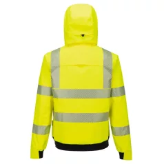Portwest KX3 Sport Hi-Vis bomber esődzseki (sárga XL)