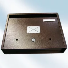 Postaláda Ltp Nagy Antik Bronz