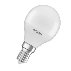   Led Kisgömb 4,9W E14 470Lm 4000K Semleges Fehér Fényforrás Ra80 230V Fr Matt  Osram