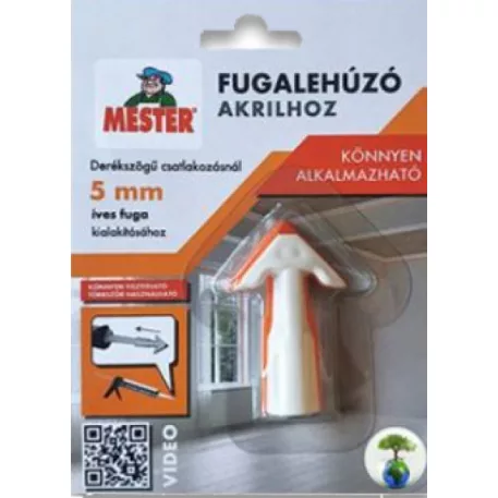 Fugalehúzó Akrilhoz Íves Fugákhoz 5 mm