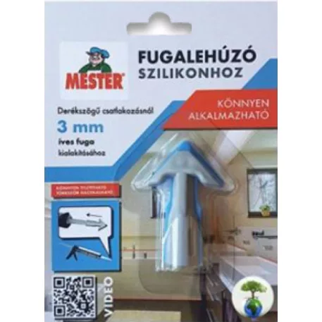 Fugalehúzó Szilikonhoz Íves Fugákhoz 5 mm
