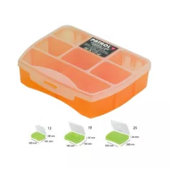 Csavartartó Patrol Domino 12-es 120x100x30 mm Narancs