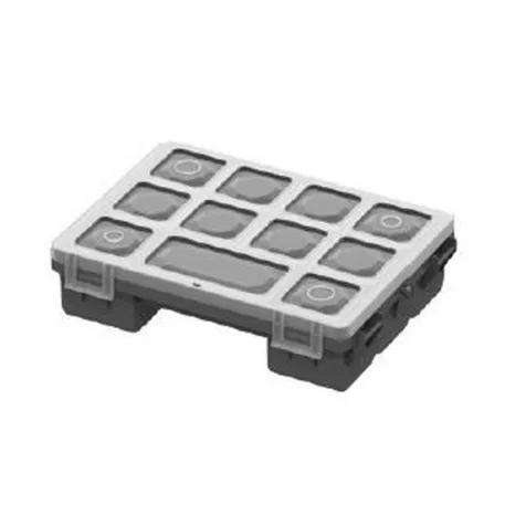 Csavartartó Patrol Tandem A 200 192x143x50 mm Fekete