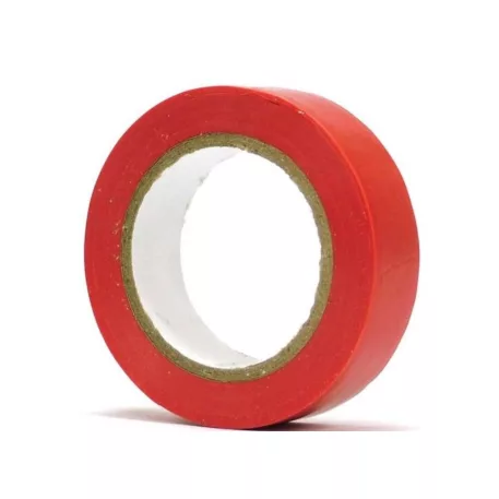 Szigetelőszalag 10 m Piros/10 db