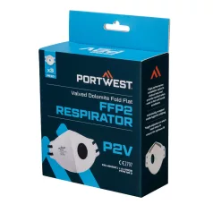  Portwest FFP2 szelepes Dolomit összehajtható lapos maszk (3 db)