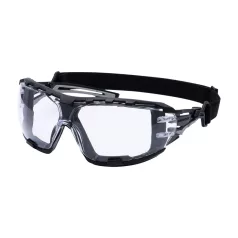   Portwest Anthracite Wraparound Plus védőszemüveg (víztiszta)
